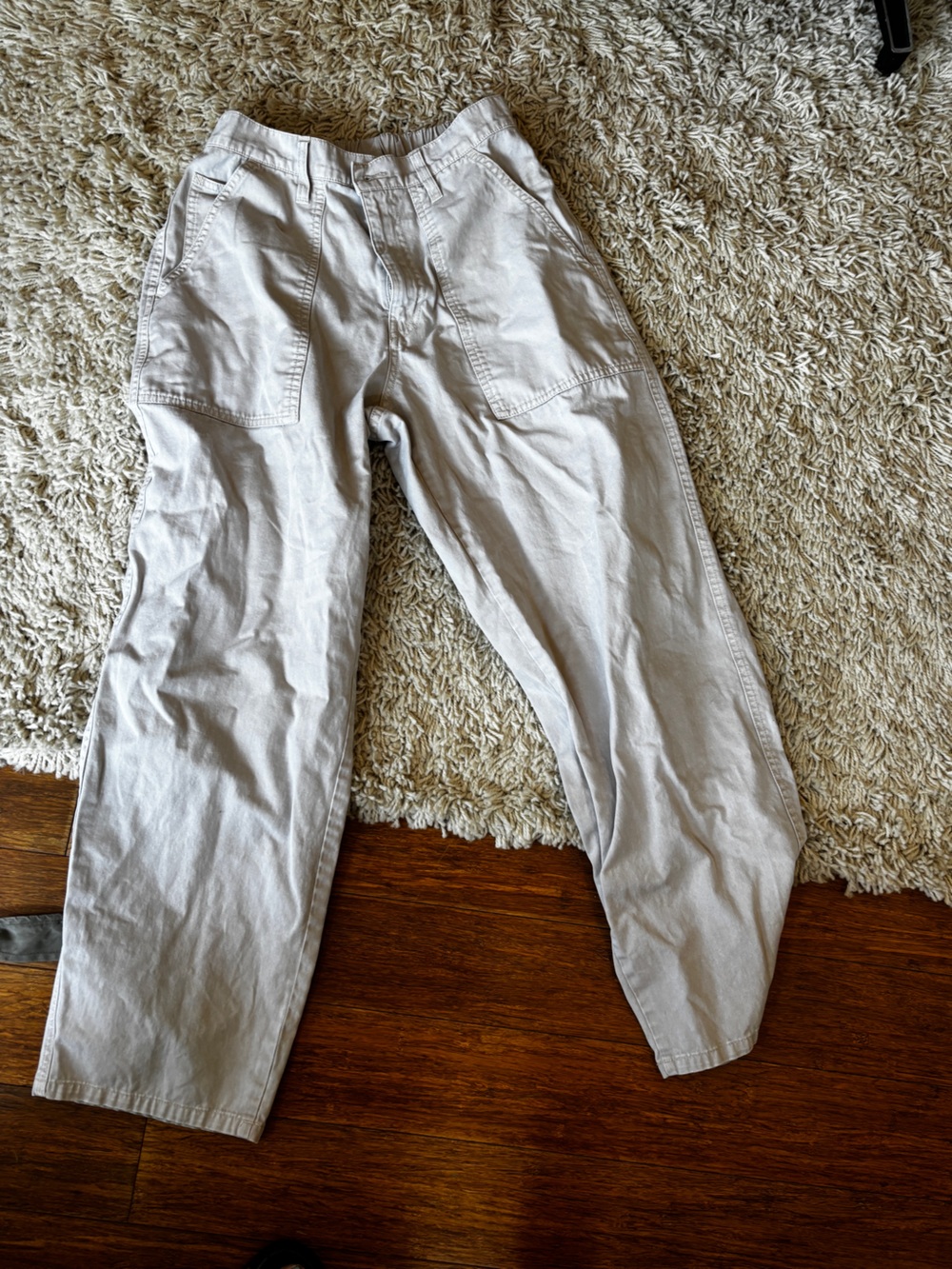 Niko and Casual Lightweight tan cargo Utility Pants size medium